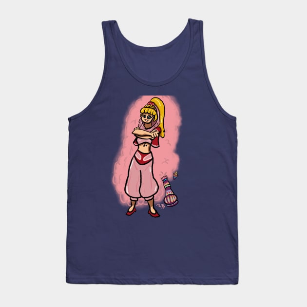 I Dream of Jeannie Tank Top by BowlerHatProductions